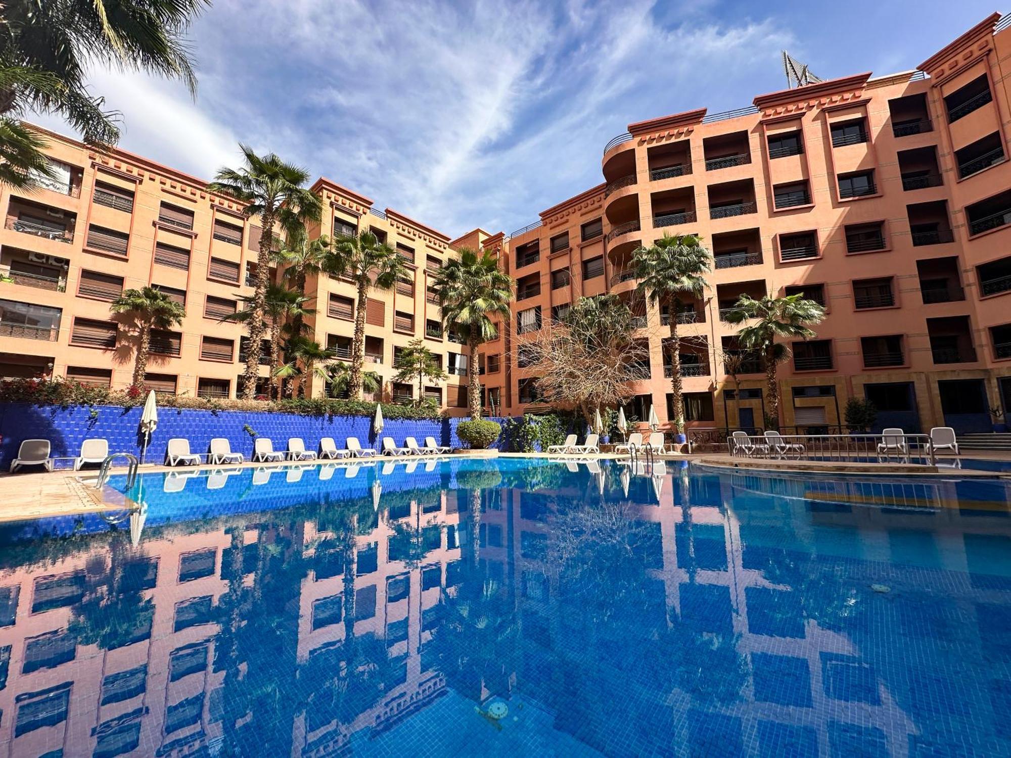 Mogador Menzah Appart Hotel Marrakesh Eksteriør billede