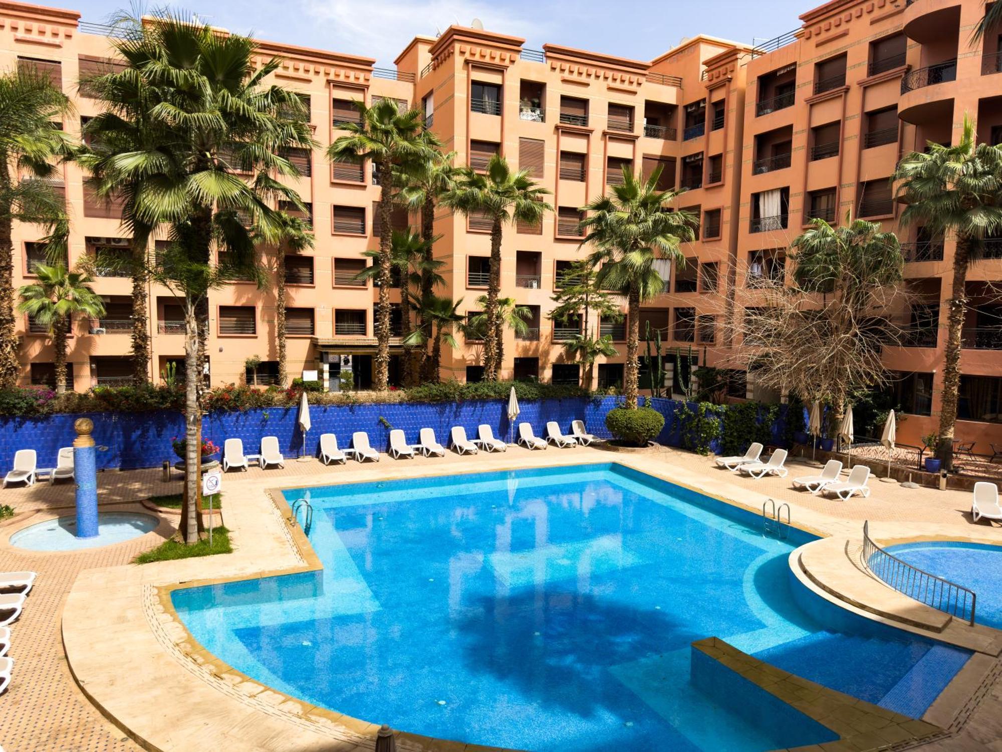 Mogador Menzah Appart Hotel Marrakesh Eksteriør billede