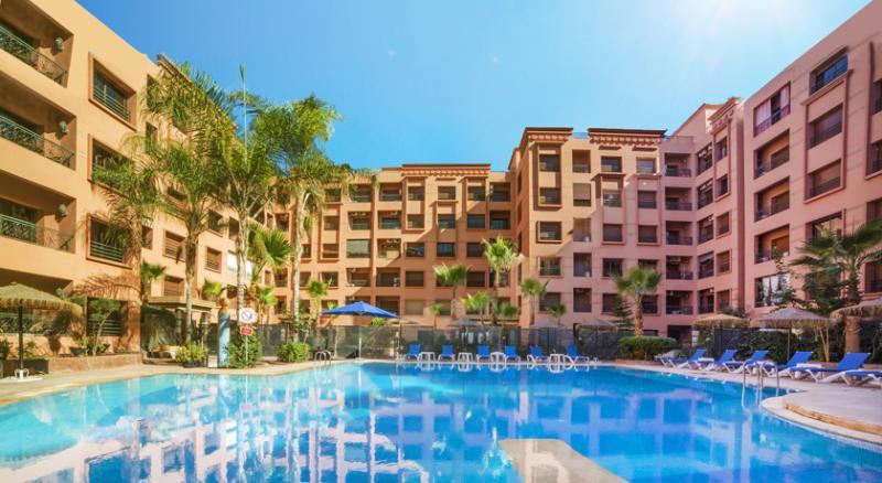 Mogador Menzah Appart Hotel Marrakesh Eksteriør billede